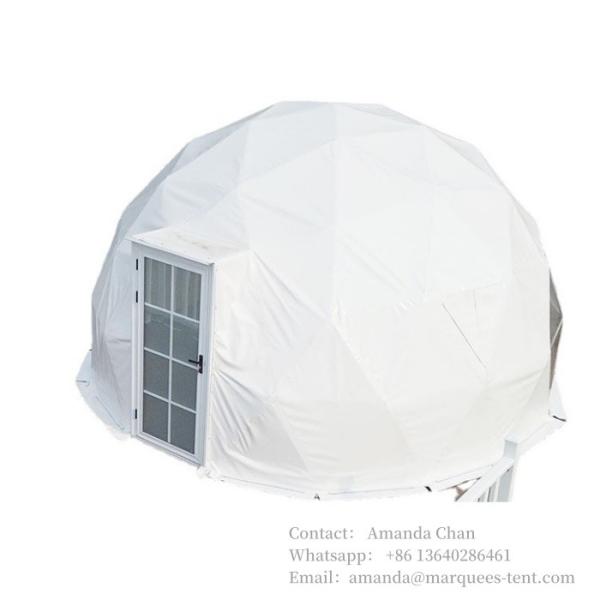 Impermeável, PVC Luxury Pvc Tendas de Domes Exteriores Hotel Inverno Camping de Neve 6m Diâmetro Green House Tent