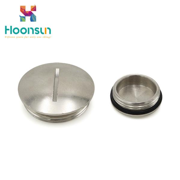 IP54 Brass Screw Caps Cable Gland Accessories For Connection Equipment