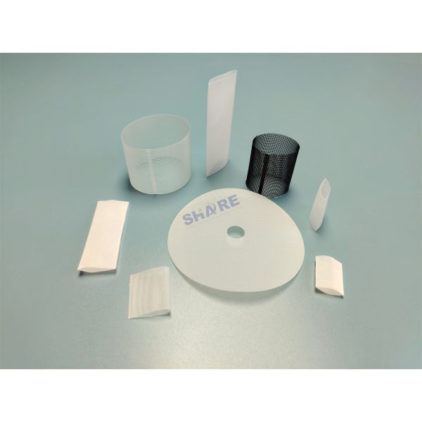 Customized Welded PP Mesh Tube Filter with Bottom 100 200 300 400 500 Micron for Injection Molding