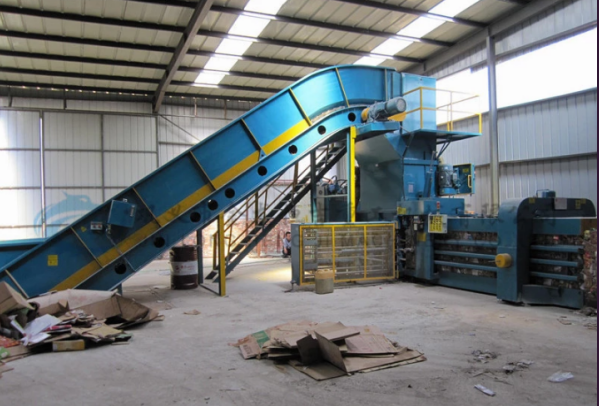 Horizontal non-metal Baler manufacturers Cardboard Baler machine/Horizontal Hydraulic Baling Press