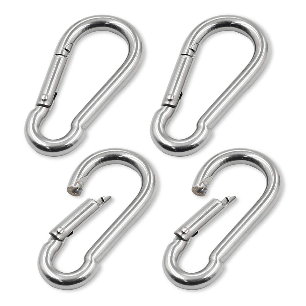 Оборудование 304 аксессуаров флага зажима Carabiner нержавеющей стали