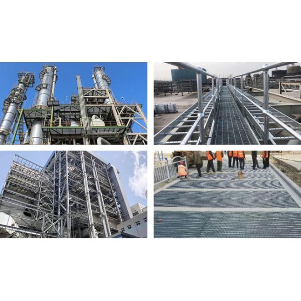 Steel Grating Walkway Floor For Stairs Hot Dip Galvanized 30*5mm