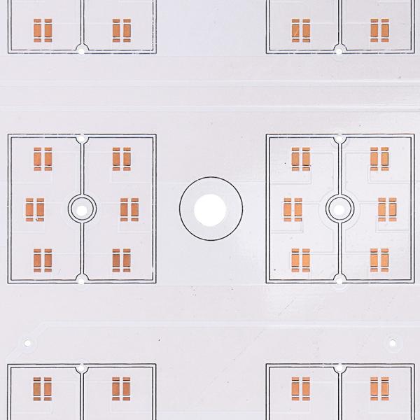 Thick 1.0mm 1.6mm Single Sided PCBs OSP LED Light Circuit Boards