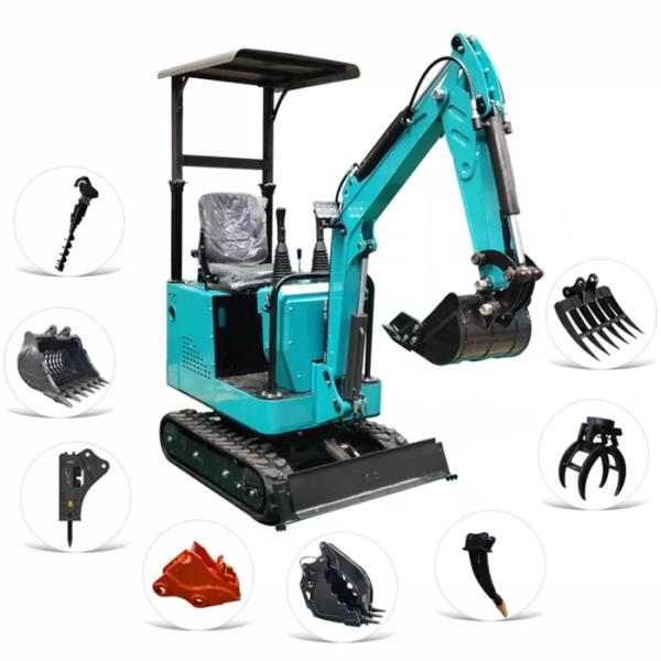 Мини гидравлический экскаватор 1 тонна 1,5 тонны 1,7 тонны 2 тонны машина землекопа 3 тонн микро-