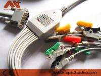 Agrafe du câble 9293-042-50 AHA d'électrocardiogramme de Philips Compatible Direct Connect