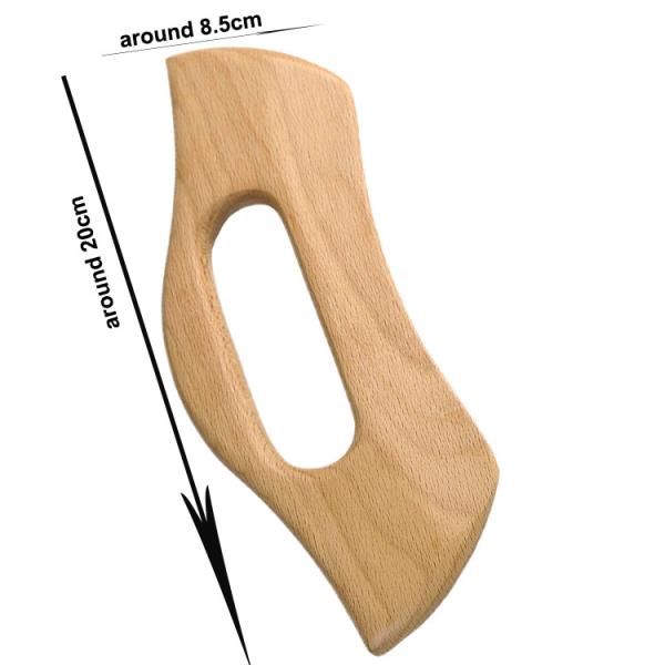 Wood Gua Sha Massage Tool for Lymphatic Drainage and Handy Scraping Shelf Life 1 Year