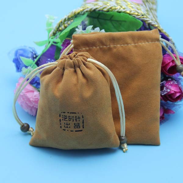 Красочный мешок ювелирных изделий Дравстринг бархата, прочная сумка Дравстринг фланели