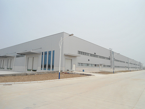 Welded H Section Prefab Steel Warehouse Buildings High Strength Eco Steel Buildings