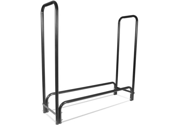 4 Inch Outside Fire Log Holder For Cutting Firewood , Heavy Duty Firewood Rack