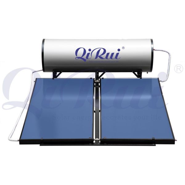 Enamel Jacket 100L 150L 200L 250L 300L Black Titanium Selective Coating Flat Plate Panel Pressurized Polyurethane Insulated Tank Solar Water Heater