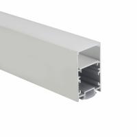 Iluminação linear do perfil de alumínio do diodo emissor de luz com difusor W35mm H55mm do PC para para cima e para baixo a iluminação