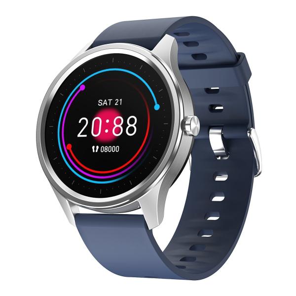 IP68 Round Smart Wristband Wechat Movement Real Time Measurement