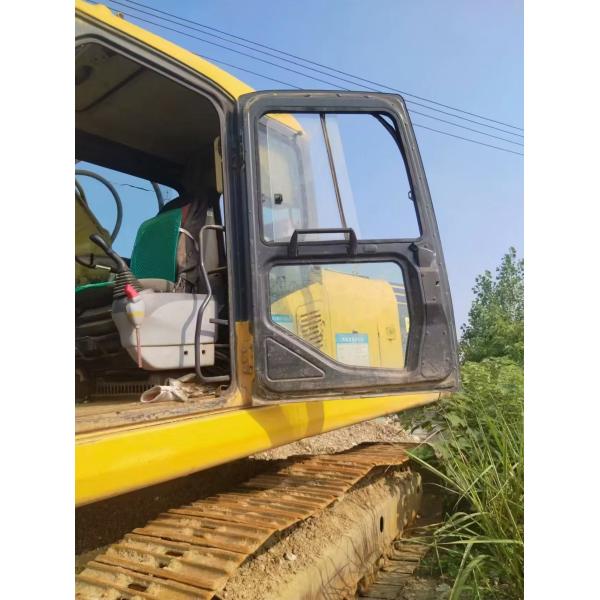 Эксплуатационный экскаватор Komatsu 220-7, экскаватор, произведенный в Японии