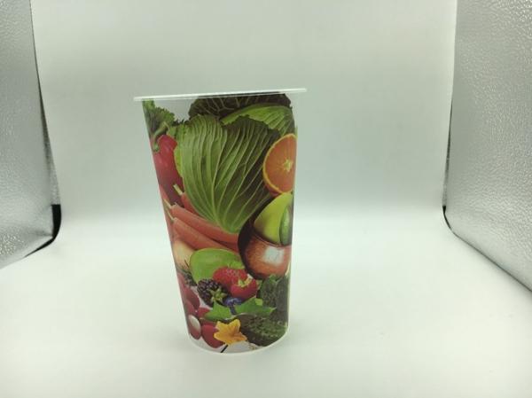Advertising Logo custom printed plastic cups / plastic drinking cup FDA certificate