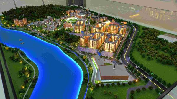 1:150 University Campus Models School Scale Model For Architecture