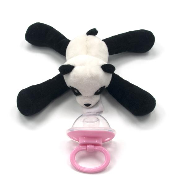 Cotton Holder Non Latex BPA Silicone Baby Pacifier Animal Shape