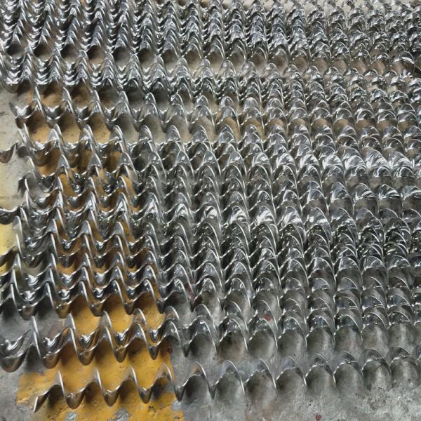 Шрубы из непрерывной нержавеющей стали SS304 SS316 без вала для конвейерных ферм