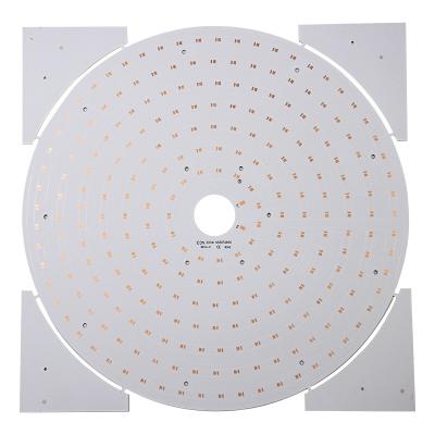 Min PTH Copper Thickness 25um LED PCB Board 24w Round LED Panel