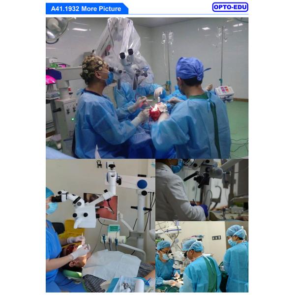 Manual Surgical Operating Microscope 3 Step 6x10x16x 6 Functions For Ophthalmology A41.1932