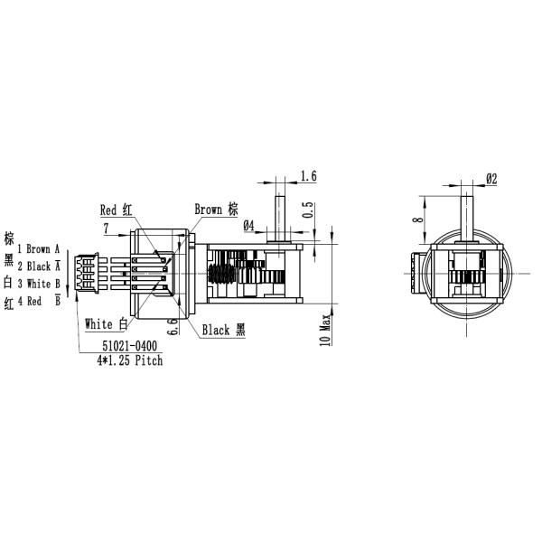 SM15-817G подгоняло мотор диаметра 5V коробки передач 15mm червя редуктора вала микро- Stepper