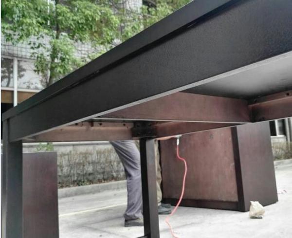 mdf with wood veneer desk/table,wooden writing desk for hotel bedroom,casegoods,HOTEL FURNITURE DK-0064