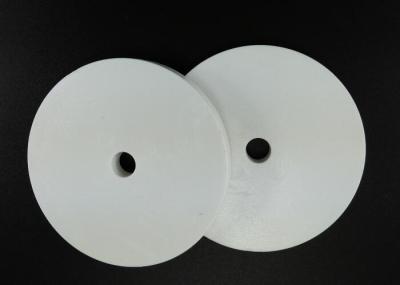 RAL9003 White Plastic Injection Molding Products , Round Base Washer Shim 5 X 50 mm