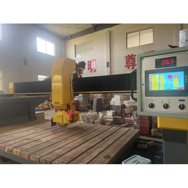 Three Axis Saw automated cutting tool with three axis control for superior accuracy in metal wood and plastic fabrication