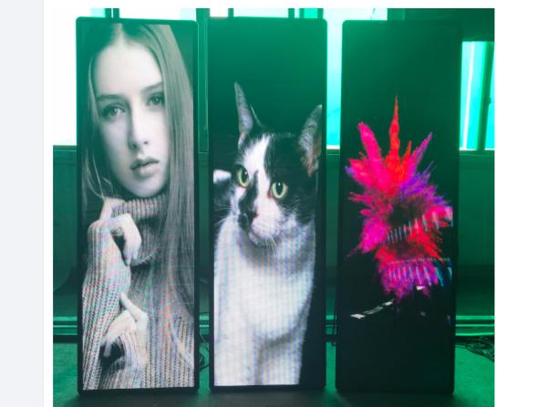 HD Shopping Mall Smart LED Poster Display Full Color / Led Poster Board