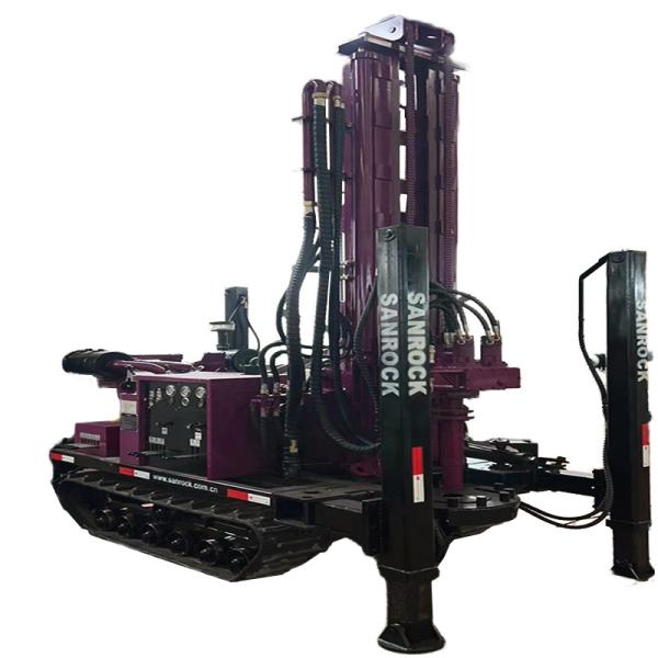 Crawler Water Well Drilling Rig Hydraulic Borehole Drilling Machine Water Well Drill Rig