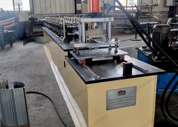 folha do telhado do ferro 380V ondulado que faz a máquina o PLC trapezoidalmente