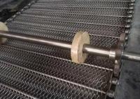 Chaîne Mesh Conveyor Belt du chocolat SS304 316 pour l'usine de pain