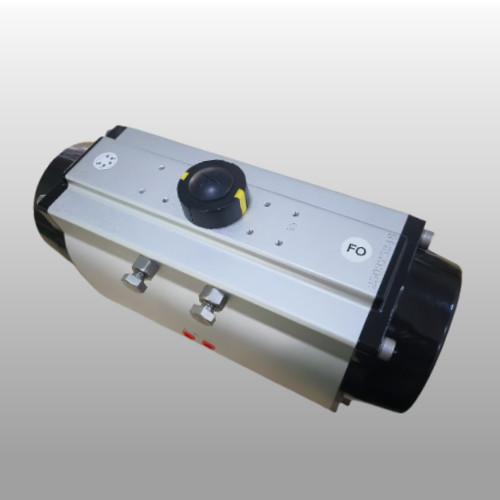 Dual Action Rack And Pinion Pneumatic Rotary Actuator 90 Degree Rotation