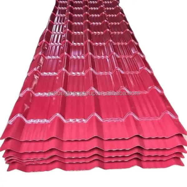 Galvanized Sheet Metal Roofing PPGI Corrugated Sheet T-shape with Color Painted and Welding Processing