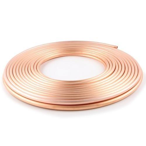 ASTM B280 AC Spare Part Pancake Coil Copper Pipe Soft Temper Ends Capped