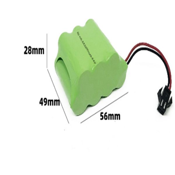 Custom Ni-MH Ni-CD Rechargeable Battery Pack 2.4v-24v Sizes for Home Appliance Applications Sub C AA AAA