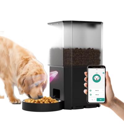 Smart Tuya Remote Control Pet Feeder With Camera Automatic Dog Food Dispenser