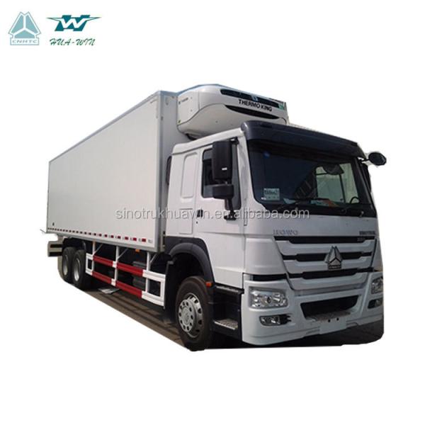 SINOTRUK HOWO 6x4 20 ton freezer box truck