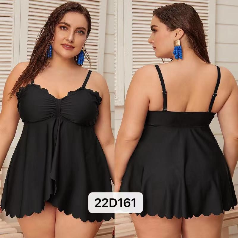Разделение шеи леопарда Swimwear дам полиамида крупноразмерное плюс купальные костюмы размера
