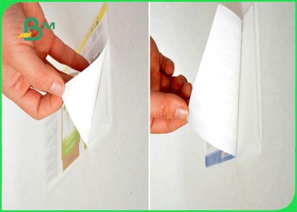 Calor - rolo térmico da etiqueta do papel de etiquetas do PVC da placa sensível de 50gsm 75gsm