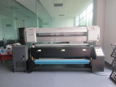 Impressoras exteriores do cartaz de matéria têxtil da sublimação da tintura de Digitas Mutoh com CMYK duplo