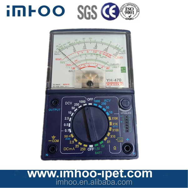 Environmental Cheap Analogue Multimeter Brands YH-471