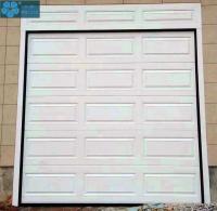 Porte sectionnelle résidentielle de garage de panneau blanc d'IP55 430mm