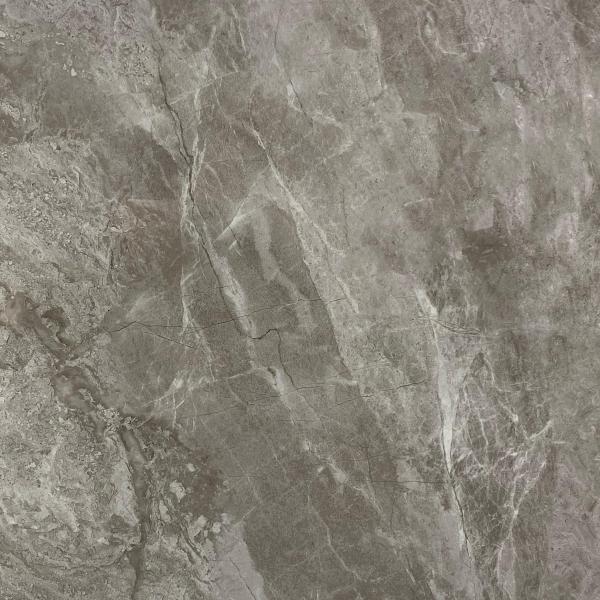 Baldosas de porcelana esmaltada pulida gris de 60x60cm para suelos interiores