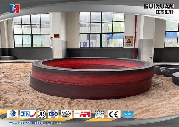Heavy Duty Annular Gear Ring Forging Heat Treatment Alloy Steel