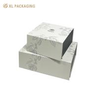 Boîtes de papier pliables à fleurs Boîtes d'emballage en papier cartonné insert en papier à thé magnétique