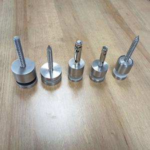 Adjustable Fixing Stainless Steel Glass Railing Standoff Pins Wall Mounting