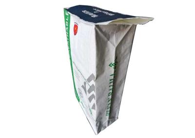Umidade profissional dos sacos de papel da embalagem do cimento da construção - prova e respirável