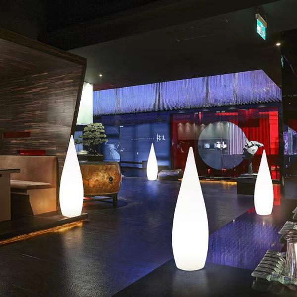 Plastic Glow Lights Led Floor Lamp For Outdoor Garden Party Decoration