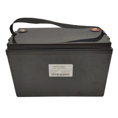 Bateria de íon de lítio personalizada Lifepo4 12V 100AH ​​com BMS embutido