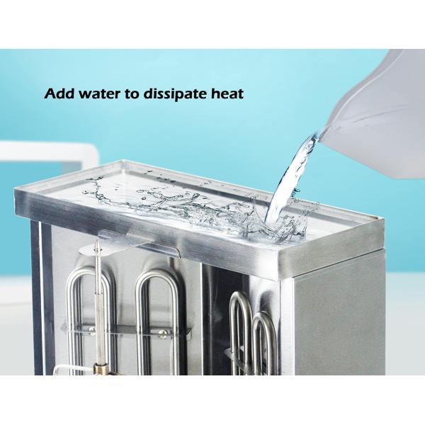 2 сжигателя электрическая вертикальная кружка цыпленок бройлер для автоматического производства мяса